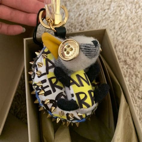 burberry hedgehog keychain
